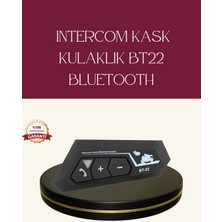 Uslucan Alışveriş Motosiklet Sürüşleri Için BT22 Kask Bluetooth Kulaklık Mikrofonlu