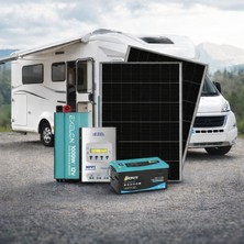 Sed 1kw Karavan Lityum Güneş Enerjisi Sistemi