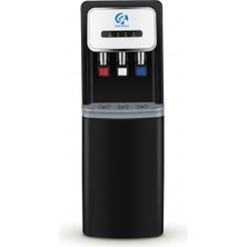 Water Global Arıtmalı Su Sebili | Siyah | Uf Sistem | Sıcak, Ilık, Soğuk Su | 375LT Günlük Su (Üreticiden)