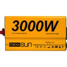 Sed Mexxsun Tam Sinüsverter Inverter 12V 3000W