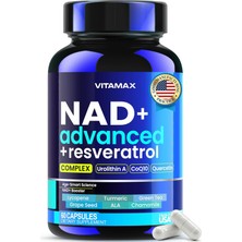 Vitamax Nad+ Advanced Resveratrol 11 In 1 Complex - 60 Kapsül