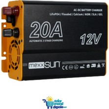 Sed Ac-Dc Akü Şarj Cihazı 12V-20A