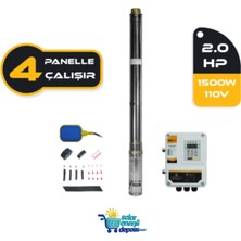 Sed Mexxsun Dc Pompa 2hp / 1500W / 110V (3RDC3.8-180-110-1500)