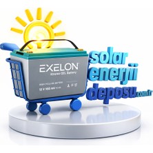 Sed Exelon 12 Volt 100 Amper Jel Akü