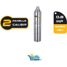 Sed Mexxsun Dc Pompa 0,8hp 600W (Screw Type) (4SS600-48N)