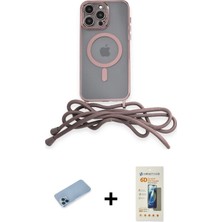 Cepte Toptan iPhone 13 Pro Max Eksen Özel Seri - Siyah 6d Mat Seramik Hayalet Nano Ekran Koruyucu + Mavi Shine Kamera Lens Koruma Cam