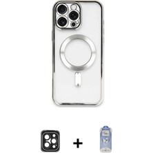 Cepte Toptan iPhone 16 Pro Max Nova Işık Özel Seri - Siyah Joko Magic 5d Cam + Siyah Pvd Metal Kamera Lens