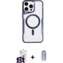 Cepte Toptan iPhone 16 Pro Max Yadigar Klasik Özel Seri - Siyah Joko Magic 5d Cam + Gümüş Bilvis Titan Kamera Lens