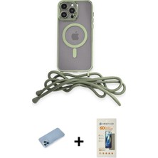 Cepte Toptan iPhone 13 Pro Max Eksen Özel Seri - Siyah 6d Mat Seramik Hayalet Nano Ekran Koruyucu + Mavi Shine Kamera Lens Koruma Cam