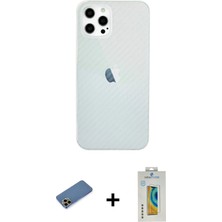 Cepte Toptan iPhone 12 Pro Max Nova Çizgi - Siyah Polymer Nano Ekran Koruyucu + Gold Shine Kamera Lens Koruma Cam