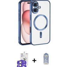 Cepte Toptan iPhone 17 Nova Işık Özel Seri - Siyah Joko Magic 5d Cam + Açık Yeşil Bilvis Titan Kamera Lens