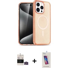 Cepte Toptan iPhone 14 Pro Max Eksen Doku Koleksiyonu - Siyah Joko 5d Cam + Gold Bilvis Titan Kamera Lens