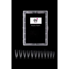 ERHCE Protez Tırnak Poly Gel Tips Form - Stıletto Koper 120'LI