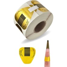 ERHCE Protez Tırnak Gold (Gitar) Şablon 500'LÜ Rulo