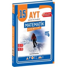 Ayt Matematik 15 Çözümlü Deneme Apotemi Yayınları