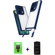 Cepte Toptan Redmi Note 13 Pro 4g Ufuk Klasik - Siyah 6d Antistatik Mat Seramik Hayalet Nano Ekran Koruyucu + Siyah Raze Metal Kamera Lens