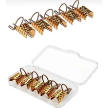 ERHCE Protez Tırnak Metal Şablon 5’li Set