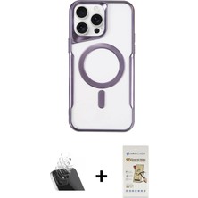 Cepte Toptan iPhone 11 Pro Max Yadigar Klasik Özel Seri - Siyah Mat Seramik Nano Ekran Koruyucu + Şeffaf Kamera Lens Koruma Cam