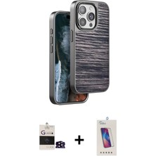 Cepte Toptan iPhone 14 Pro Max Atlas Minimal Özel Seri - Siyah Joko 5d Cam + Siyah Bilvis Titan Kamera Lens