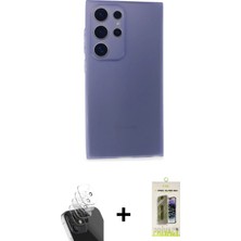 Cepte Toptan Galaxy S24 Ultra Atlas Minimal Prime - Siyah Joko Magic 5d Hayalet Cam + Şeffaf Kamera Lens Koruma Cam