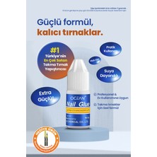 ERHCE Takma Tırnak Yapıştırıcı Tips Yapıştırıcı Hızlı Yapıştırıcı Nail Glue 3 gr