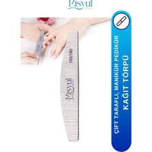 ERHCE Kağıt Törpü, Manikür ve Pedikür Için Çift Taraflı Tırnak Törpüsü