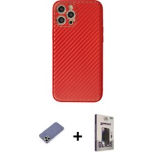 Cepte Toptan iPhone 12 Pro Max Ahenk Işık - Siyah Bilvis Hayalet Cam Ekran Koruyucu + Gold Metal Kamera Lens Koruma Cam