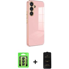 Cepte Toptan Galaxy A24 4g Yankı Serisi - Siyah 6d Antistatik Mat Seramik Hayalet Nano Ekran Koruyucu + Siyah Raze Metal Kamera Lens