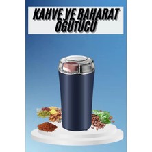 Asiltech Kahve ve Baharat Öğütücü Kolay Temizlenebilir Paslanmaz Çelik Taşınabilir