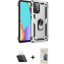 Cepte Toptan Galaxy A33 5g Ahenk Klasik Koleksiyonu - Siyah 6d Mat Seramik Hayalet Nano Ekran Koruyucu + Şeffaf Kamera Lens Koruma Cam