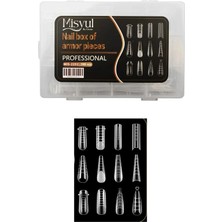 ERHCE Professional Polygel Form Tips - Polyjel Kalıp Tips 288 Adet-12 Model