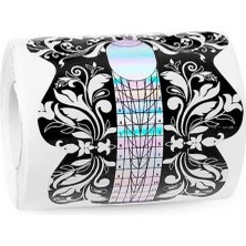 ERHCE Protez Tırnak Kelebek Şablon 250'LI 1 Rulo