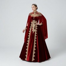 Ceyyiz Bindallı Kına Elbisesi 20-113 Kırmızı