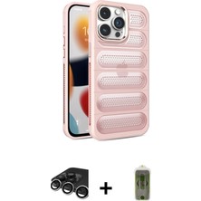 Cepte Toptan iPhone 15 Pro Max Yadigar Doku Özel Seri - Siyah Joko Magic 5d Hayalet Cam + Gümüş Raze Metal Kamera Lens