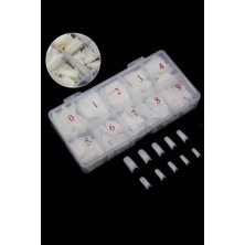 ERHCE Protez Tırnak 500 Lü Tips Kemik Yarım Ay Model