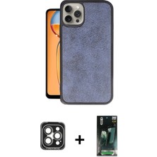Cepte Toptan iPhone 15 Pro Max Kıvılcım Işık Serisi - Şeffaf 360 Full Body Arka Koruyucu + Gri Pvd Metal Kamera Lens