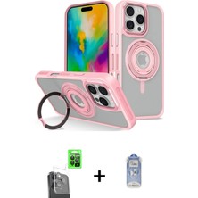 Cepte Toptan iPhone 16 Pro Nova Minimal Serisi - Siyah Joko Magic 5d Cam + Siyah Raze Metal Kamera Lens