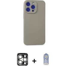 Cepte Toptan iPhone 15 Pro Max Ahenk Serisi - Siyah Joko Magic 5d Cam + Gümüş Pvd Metal Kamera Lens