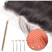 Nerm Tül Peruk ve Tepelik Işleme Tığ Seti