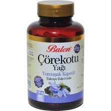 Nerm Çörek Otu Yağı 1380 Mg Yumuşak 80