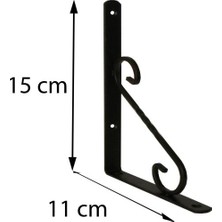 Nerm Ferforje Raf Altı No:1 Siyah