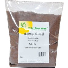 Nerm Üzüm Çekirdeği Öğütülmüş Doğal 1000 gr Paket