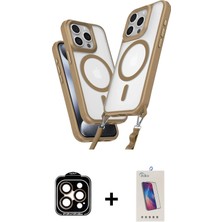 Cepte Toptan iPhone 14 Pro Max Atlas Doku Koleksiyonu - Siyah Joko 5d Cam + Turuncu Pvd Metal Kamera Lens