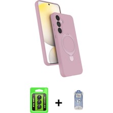 Cepte Toptan Galaxy A25 5g Iz Işık Koleksiyonu - Siyah Joko Magic 5d Cam + Siyah Raze Metal Kamera Lens