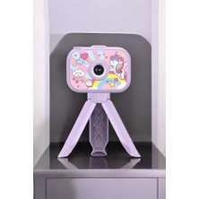 Uravas Store Ayaklı Mini Fotoğraf Makinesi Çocuk Için Eğitici Video Kamera