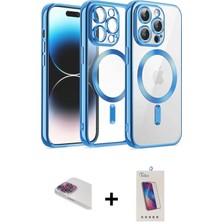 Cepte Toptan iPhone 13 Pro Max Nova Işık Özel Seri - Siyah Joko 5d Cam + Gökkuşağı Pers Alüminyum Kamera Lens