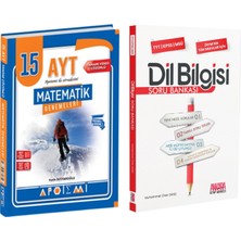 Apotemi Yayınları Apotemi Ayt Matematik Deneme ve Akm Dil Bilgisi Soru Bankası Seti 2 Kitap