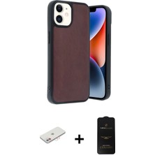 Cepte Toptan iPhone 11 Kıvılcım Işık Serisi - Siyah 6d Antistatik Mat Seramik Hayalet Nano Ekran Koruyucu + Pembe Renkli Kamera Lens Koruma Cam