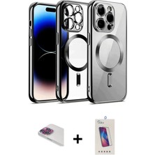 Cepte Toptan iPhone 13 Pro Max Nova Işık Özel Seri - Siyah Joko 5d Cam + Gökkuşağı Pers Alüminyum Kamera Lens