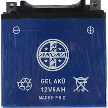 Arora AR50-50 Kasırga  -  Akü (12V 5AH) Cup